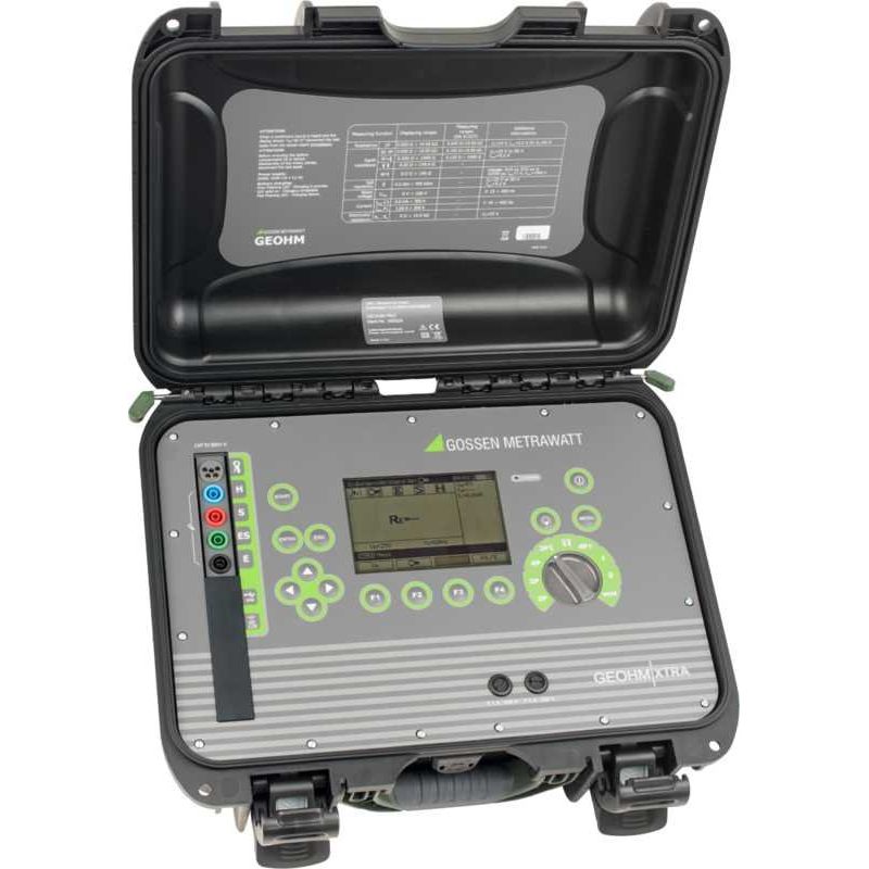 Gossen Metrawatt - Erdungsmessgerät Messgerät mit GPS GEOHM XTRA Erdungs- u.Niederohm