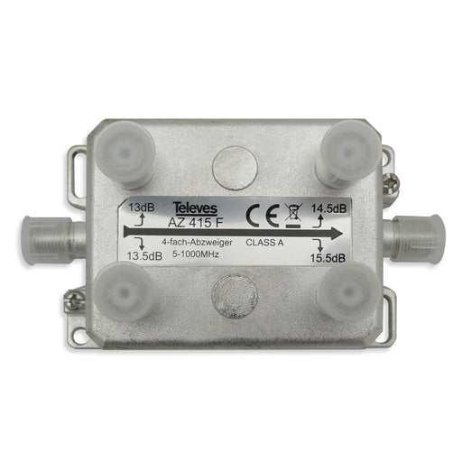 Televes - Abzweiger und Verteiler Abzweiger 4f. AZ 415 F
