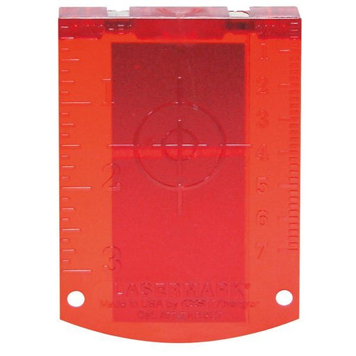 Bosch - Zubehör/Ersatzteile für Prüf- und Messgeräte (Elektro) Laserzieltafel rot 1608M0005C