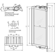 Sick - Reflektor für Lichtschranke Umlenkspiegel PNS125-184