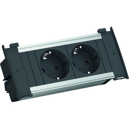 Bachmann - Mehrfachsteckdose Steckdosenleiste 927.200 KAPSA XS 2xCEE7/3