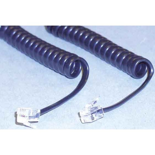 E+P Elektrik - Konfektionierte Fernmeldeleitung Handapparatekabel T 6 sw