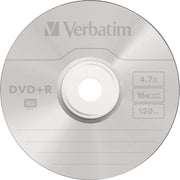 Verbatim - Speichermedium digital DVD+R 4.7GB/120Min/16x 43550 (VE50) Cakebox (50 Disc)