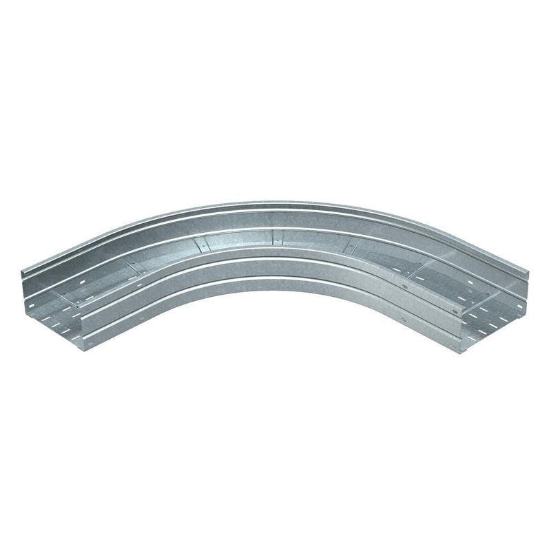 OBO Bettermann - Bogen für Kabelrinne Bogen 90 Grad WRB 90 166 FS 160x600mm