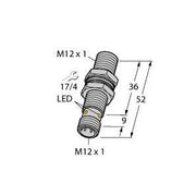 Turck - Induktiver Näherungsschalter Sensor BI6U-MT12-AP6X-H1141 induktiv − 1 Stück