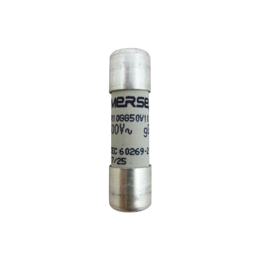Mersen - Zylindrische Sicherung Sicherungseinsatz zyl. FR10GG50V16 10x38 gG 16A/500V − 10 Stück