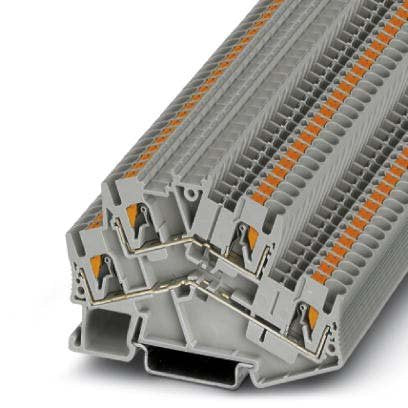 Phoenix Contact - Durchgangs-Reihenklemme Doppelstockklemme PTTBS 2,5 BU#3209612  − 50 Stück