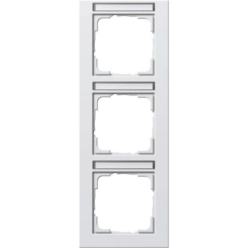 Gira - Abdeckrahmen 3f. rws/matt 110322 senkrecht,bruchsi