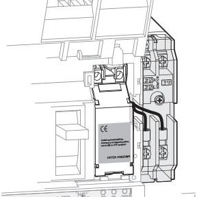 Mitsubishi Electric - Arbeitsstromauslöser Unterspannungsauslöser UVTSA450-4SWSU05