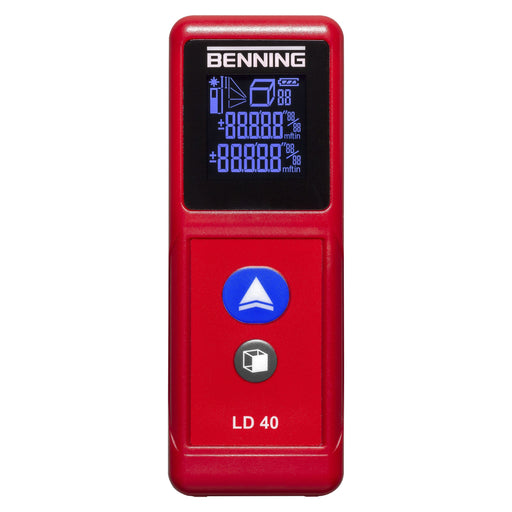 Benning - Messlaser Laser-Entfernungsmessgerät LD 40 40m Reichweite
