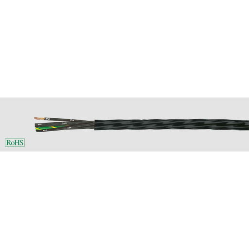 Klimaprime - Energiekabel < 1 kV, für ortsveränderlichen Einsatz HEL HELUFLON-FEP-6Y 2x0,5 HELUFLON-FEP-6Y2X0,5 SW FEP-Einzelader