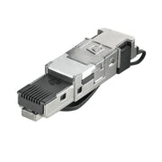 Weidmüller - Modularer Steckverbinder Stecker IE-PS-RJ45-FH-BK-A − 10 Stück