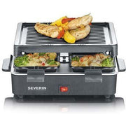 Severin - Raclette Raclette-Grill RG 2370 sw 4 Pfännchen