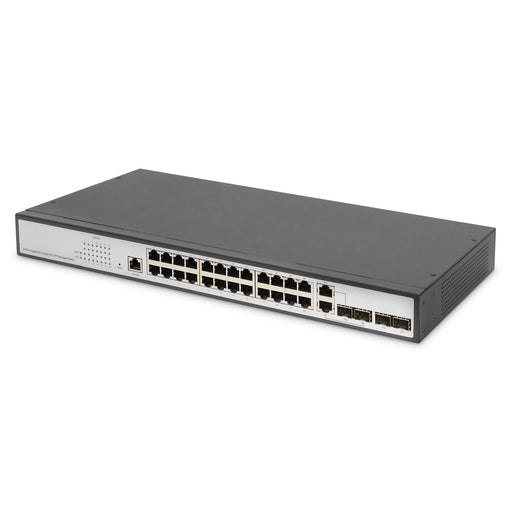 DIGITUS - Netzwerk Switch Gigabit Switch DN-80221-3 28-Port, managed