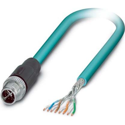 Phoenix Contact - Konfektioniertes Sensor-Aktor-Kabel Ethernet-Kabel VS-M12MSS- #1440575