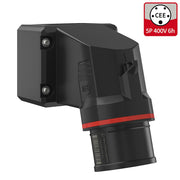 Walther Werke - CEE-Gerätestecker (IEC 60309) CEE NEO Wandgerätestecker FW714506CC 16A 5P 6h IP54