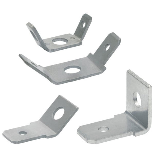 Klauke - Rund-/Flachsteckverbindung Flachstecker 2075 − 100 Stück