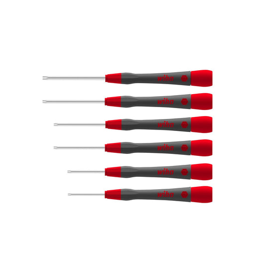 Wiha - Schraubendreherset Feinschraubendreher PF Set 267PK601 T 6-tlg. mit Halter