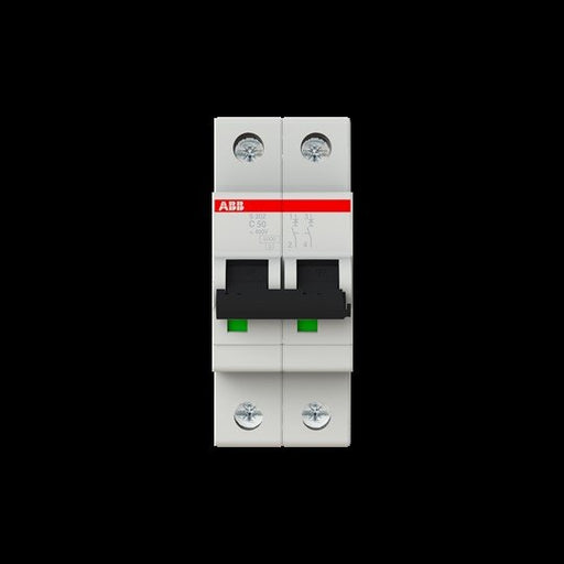 ABB Stotz S&J - Leitungsschutzschalter Sicherungsautomat S202-C50 6kA 50A C 2p