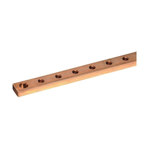 Erico - Sammelschiene Kupferschiene TCB30X10-2M m.Gewindebohrungen − 2 Stück