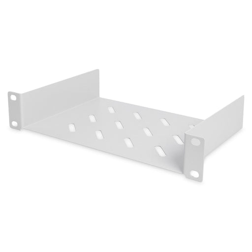 DIGITUS - Komponente für den Ausbau (Schaltschrank) 10Zoll Fachboden DN-10 TRAY-1 1HE, RAL 7035
