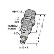 Turck - Ultraschall Taster Ultraschallsensor RU130U-M3 #1610038