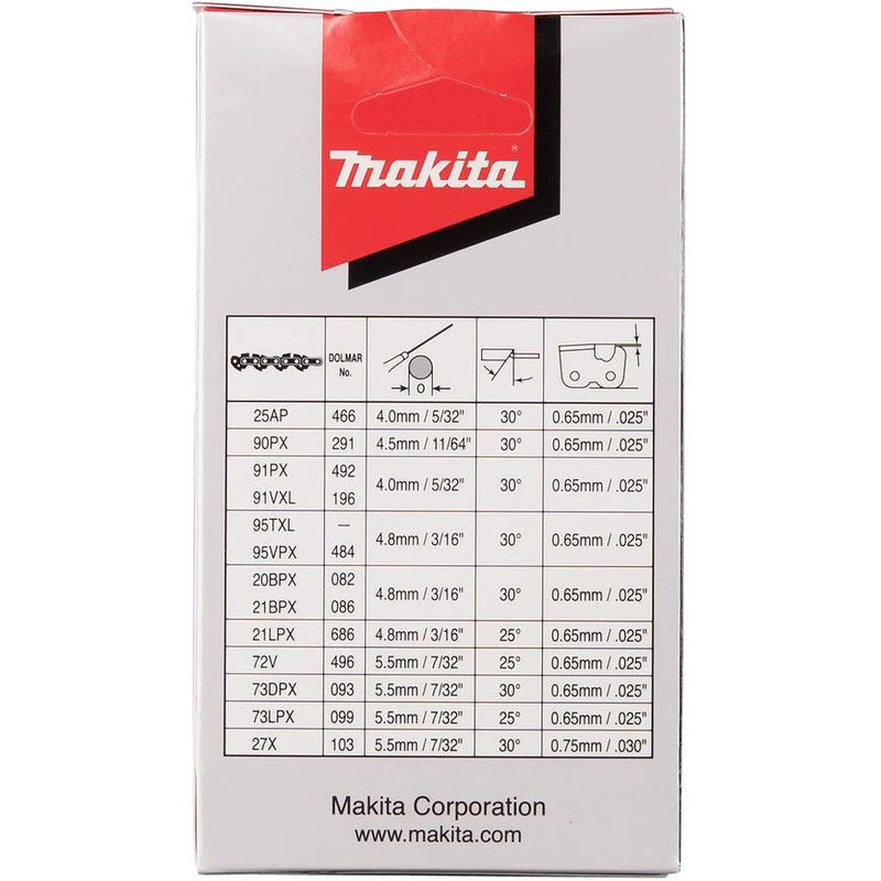 Makita - Sägekette 191G96-5 25cm 1,3mm 1/4Z HM
