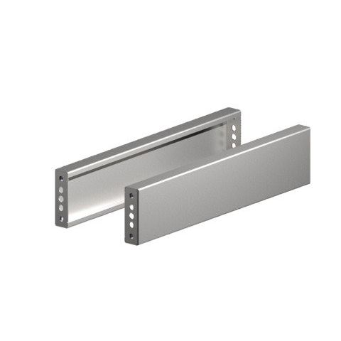 Rittal - Sockel/Sockelelement (Schaltschrank) Sockel-Blende seitlich VX 8660.072 (VE2) H:100mm,für T:600mm