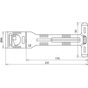 DEHN - Abisolier-/Abmantelwerkzeug Abisolierwerkzeug HVISTRIP20 HVI-strip 20