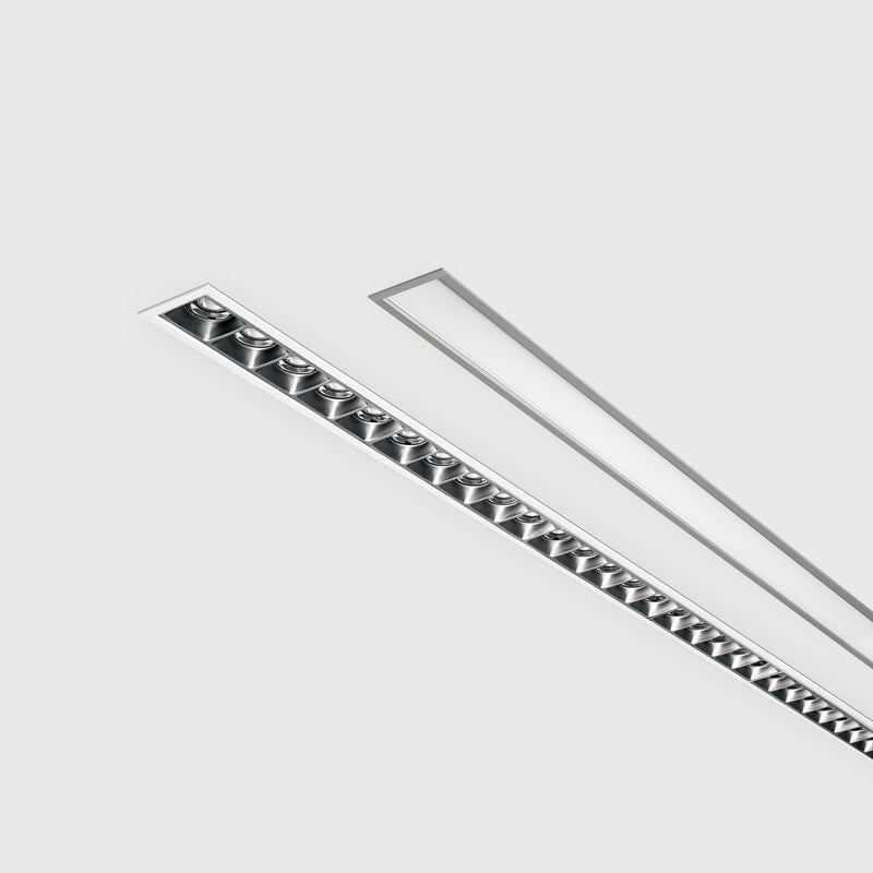 Lightnet - Decken-/Wandleuchte LED-Einbauleuchte LF3AEL-830M-L2075 3000K, silber