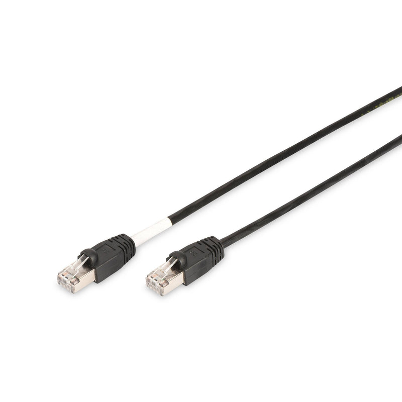 DIGITUS - Patchkabel Kupfer Patchkabel CAT 6 S/FTP DK-1644-020/BL-OD Outdoor,2m,sw