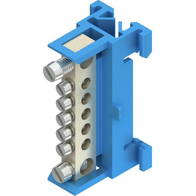 HKL - Schutzleiter-Reihenklemme Nullleiterklemme 650N/4 − 10 Stück