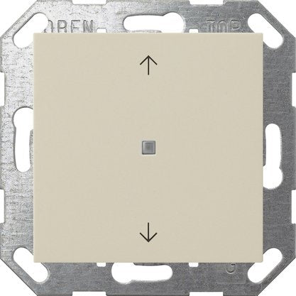 Gira - Bussystem-Tastwippe Taster Wippe 517201 KNX, 1f, Cremeweiß