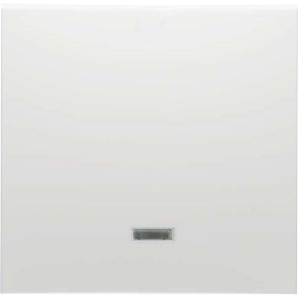 Peha - Abdeckung/Bedienelement für Installationsschalterprogramme Wippe D 11.640.02 GLK reinweiß Linse