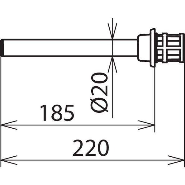 DEHN - Zubehör/Ersatzteile für Sicherheitsgeräte Prüfspitze L71 PS PHE 185 f. PHE III Kat.L