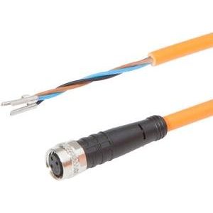 Ipf Electronic - Konfektioniertes Sensor-Aktor-Kabel Anschlussleitung, 20m, M8 VKB0R075 Dose 3polig gerade