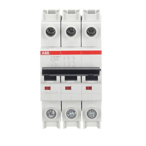 ABB Stotz S&J - Leitungsschutzschalter Sicherungsautomat S203MR-K32 10kA, 32A, 3P, RTT