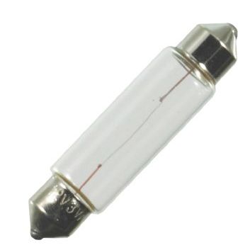 Scharnberger+Hasenbein - Anzeige- und Signallampe Soffittenlampe 11x43mm 26841 S8,5 24V 3W