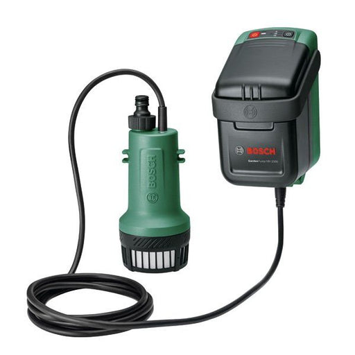 Bosch - Abwassertauchpumpe Akku-Regenwasserpumpen 06008C4203 GardenPump 18V-2000