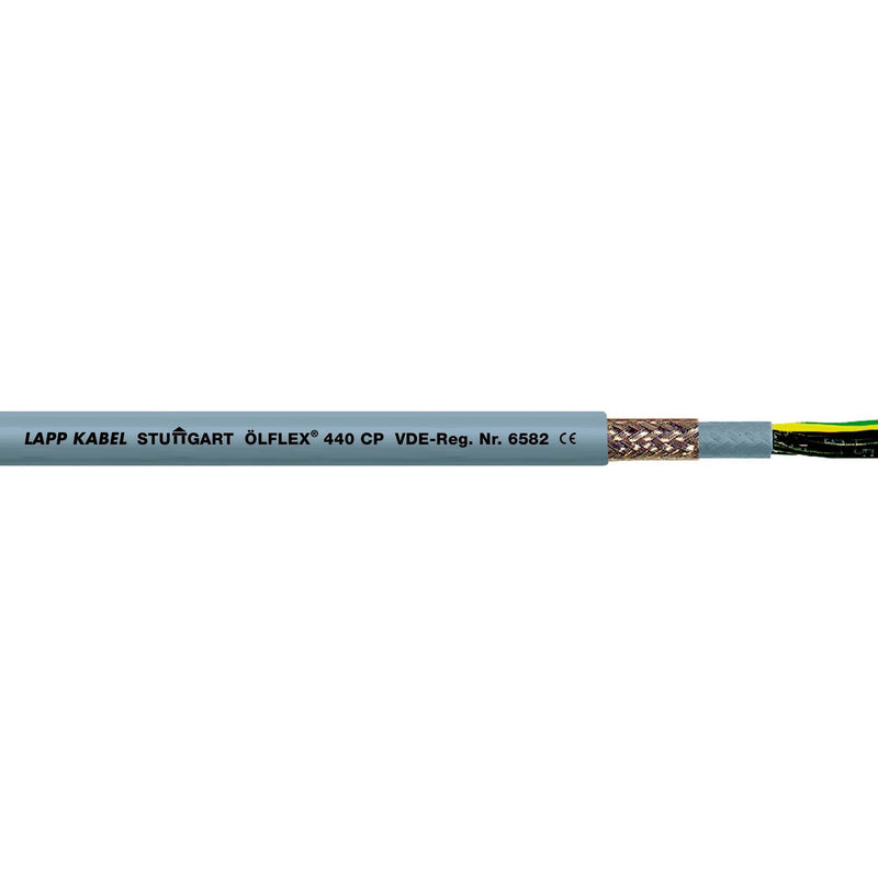 Lapp Kabel&Leitung - Energiekabel < 1 kV, für ortsveränderlichen Einsatz ÖLFLEX 440 CP 7G0,5 0012904/500 − 500 Meter