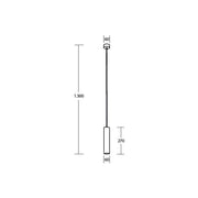 Brumberg Leuchten - Decken-/Wandleuchte Pendelleuchte 1x GU10 57404180