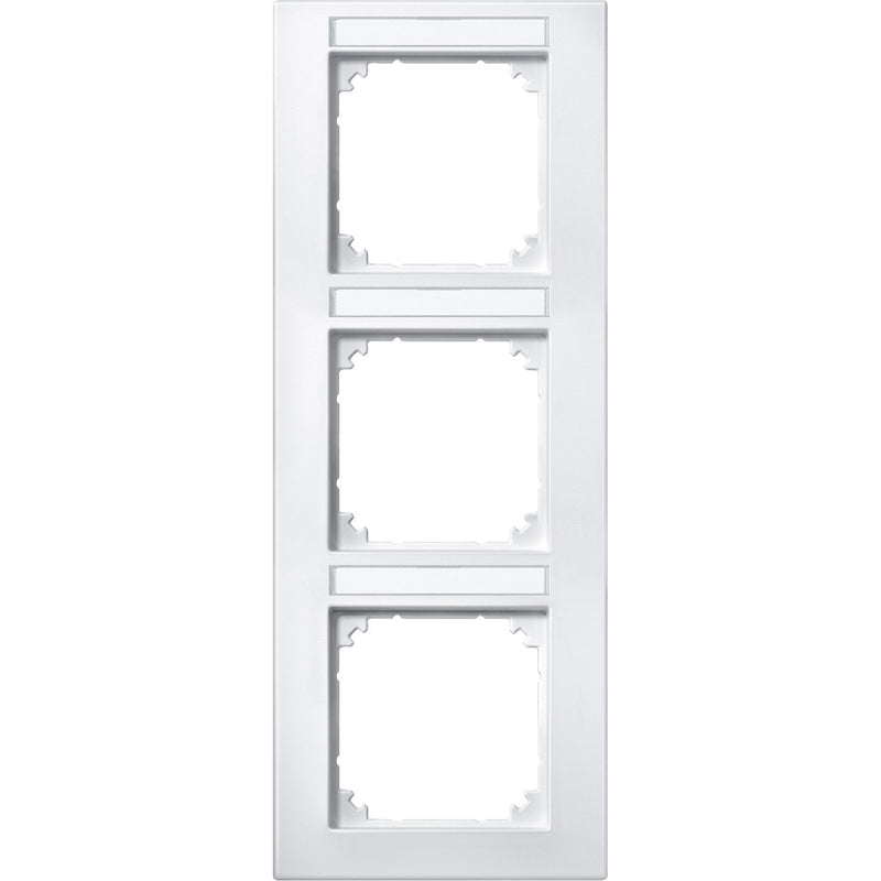 Merten - Abdeckrahmen Rahmen 3f.pws 476319 beschriftbar senkr