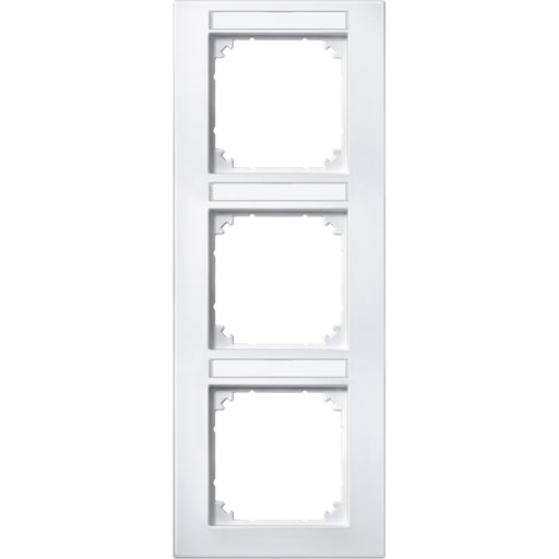 Merten - Abdeckrahmen Rahmen 3f.pws 476319 beschriftbar senkr