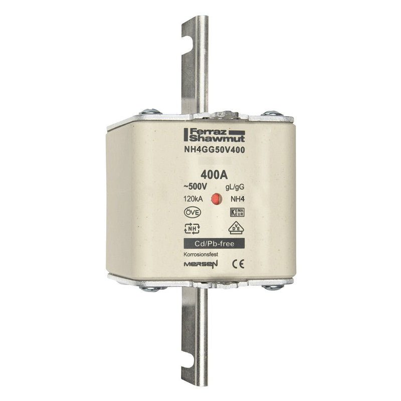 Mersen - Messersicherung Sicherungseinsatz NH4GG50V400 AC500V 400A