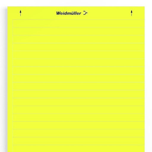Weidmüller - Kennzeichnungsmaterial Gerätemarkierung LM MT300 202/12 GE selbstklebend,202mm − 10 Stück