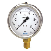 Wika Wiegand - Rohrfedermanometer Rohrfedmano 213.53.063 CU 9021906 -1..3 bar G1/4B unt