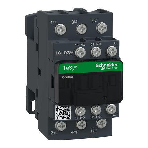 Schneider Electric - Leistungsschütz zum Schalten von Wechselstrom Leistungsschütz LC1D386F7 3-polig, 1S, 1Ö