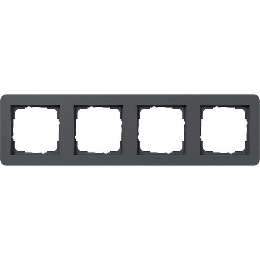 Gira - Abdeckrahmen 4fach 0214152 anthrazit