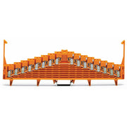 WAGO - Durchgangs-Reihenklemme Potentialklemme 727-137 2x0,08-1,5mmq grau − 25 Stück