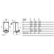 Bals Elektrotech - CEE-Steckdose (IEC 60309) CEE-Steckdose 11580